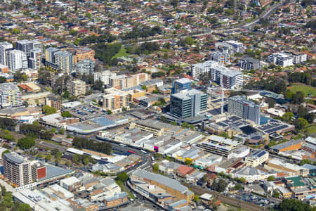 Aerial Image of BANKSTOWN CENTRAL AND CBD