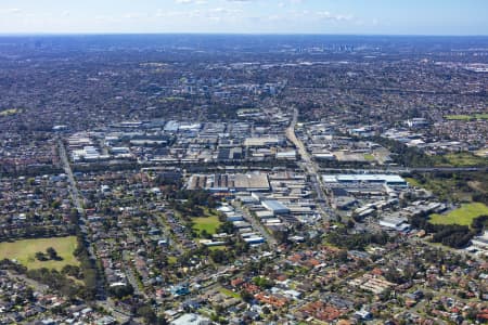 Aerial Image of BANKSTOWN AND PADSTOW