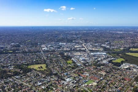Aerial Image of BANKSTOWN AND PADSTOW