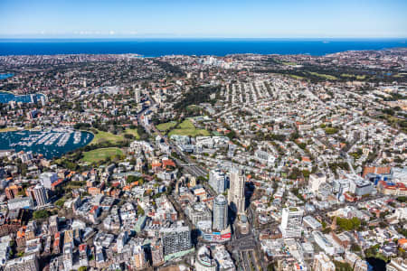 Aerial Image of POTTS POINT