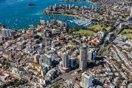 Aerial Image of POTTS POINT