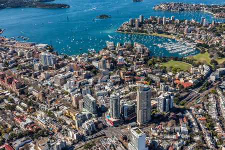 Aerial Image of POTTS POINT