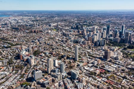 Aerial Image of POTTS POINT