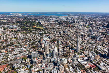 Aerial Image of POTTS POINT