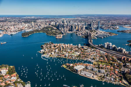 Aerial Image of NORTH SYDNEY