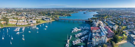 Aerial Image of DRUMMOYNE PANORAMIC