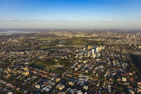 Aerial Image of BONDI JUNCTION EARLY MORNING