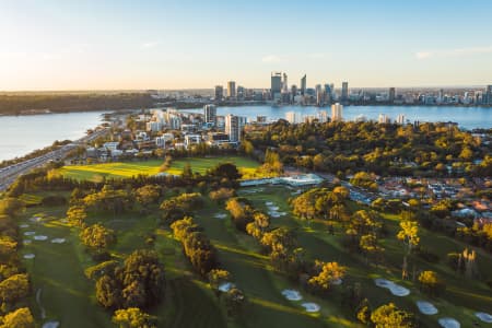 Aerial Image of SOUTH PERTH GOLF COURSE