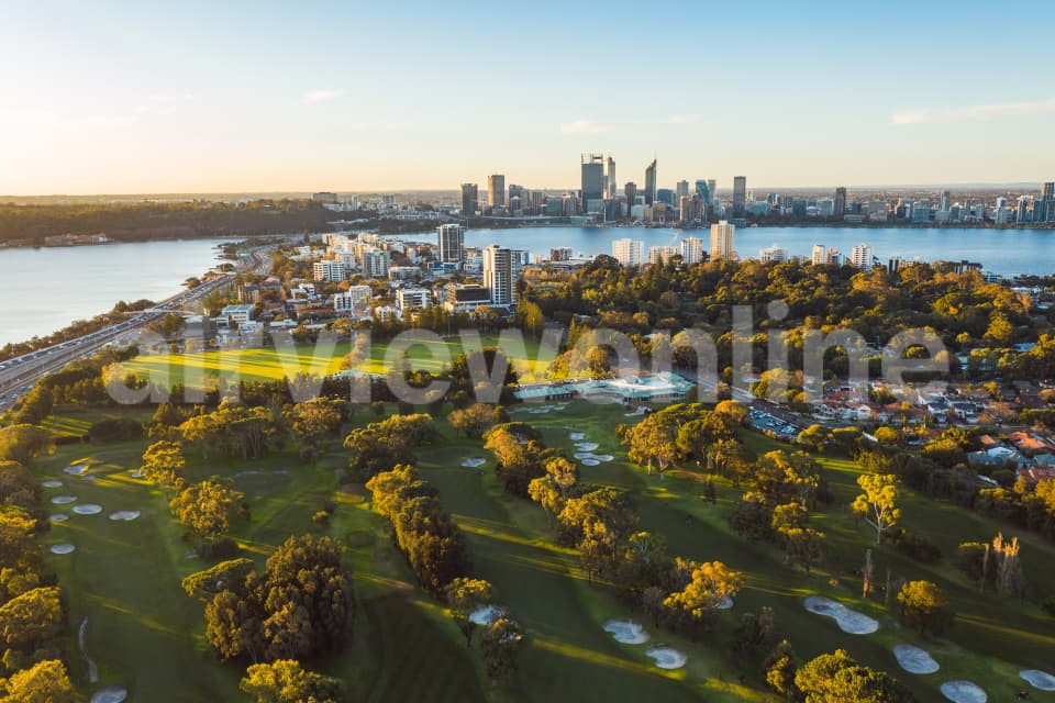 Aerial Image of South Perth Golf Course