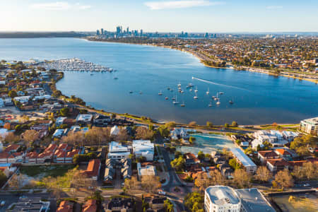 Aerial Image of CANNING BRIDGE SUNSET