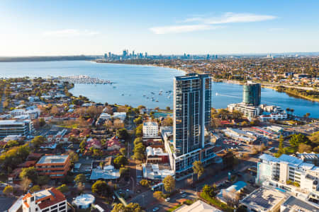 Aerial Image of CANNING BRIDGE SUNSET