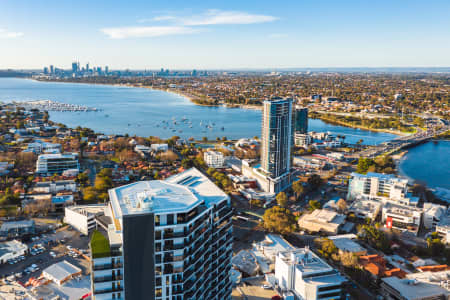 Aerial Image of CANNING BRIDGE SUNSET