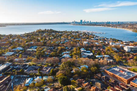 Aerial Image of CANNING BRIDGE SUNSET