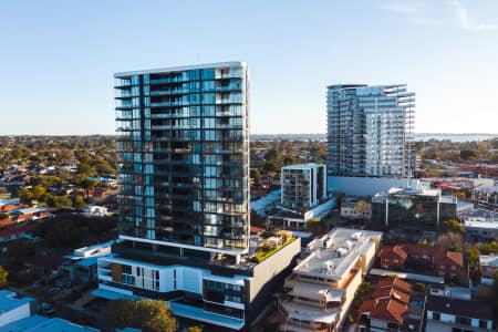 Aerial Image of CANNING BRIDGE SUNSET