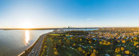 Aerial Image of SOUTH PERTH GOLF COURSE