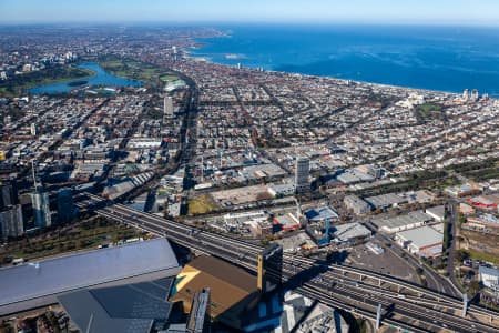 Aerial Image of SOUTH MELBOURNE