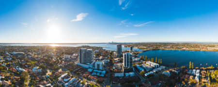 Aerial Image of CANNING BRIDGE SUNSET