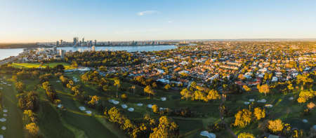 Aerial Image of SOUTH PERTH GOLF COURSE