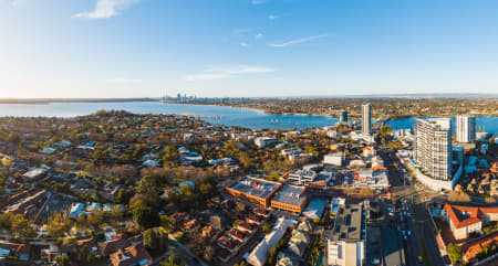 Aerial Image of CANNING BRIDGE SUNSET