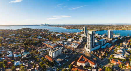 Aerial Image of CANNING BRIDGE SUNSET