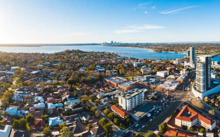 Aerial Image of CANNING BRIDGE SUNSET