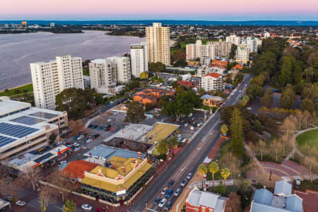 Aerial Image of SOUTH PERTH SUNSET