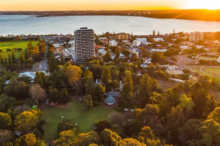 Aerial Image of SOUTH PERTH SUNSET