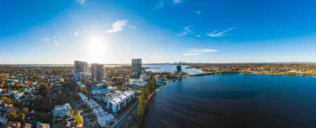 Aerial Image of CANNING BRIDGE SUNSET