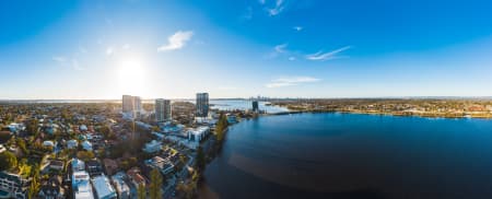 Aerial Image of CANNING BRIDGE SUNSET