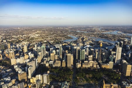 Aerial Image of SYDNEY EARLY MORNING