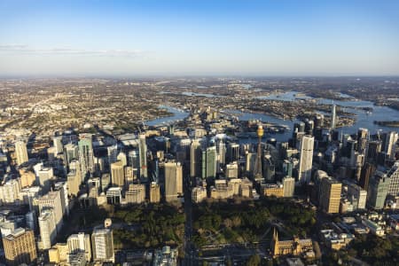 Aerial Image of SYDNEY EARLY MORNING