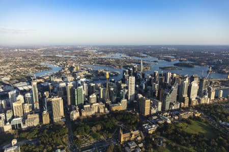 Aerial Image of SYDNEY EARLY MORNING