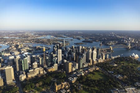 Aerial Image of SYDNEY EARLY MORNING