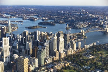 Aerial Image of SYDNEY EARLY MORNING