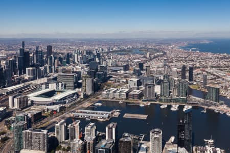 Aerial Image of DOCKLANDS