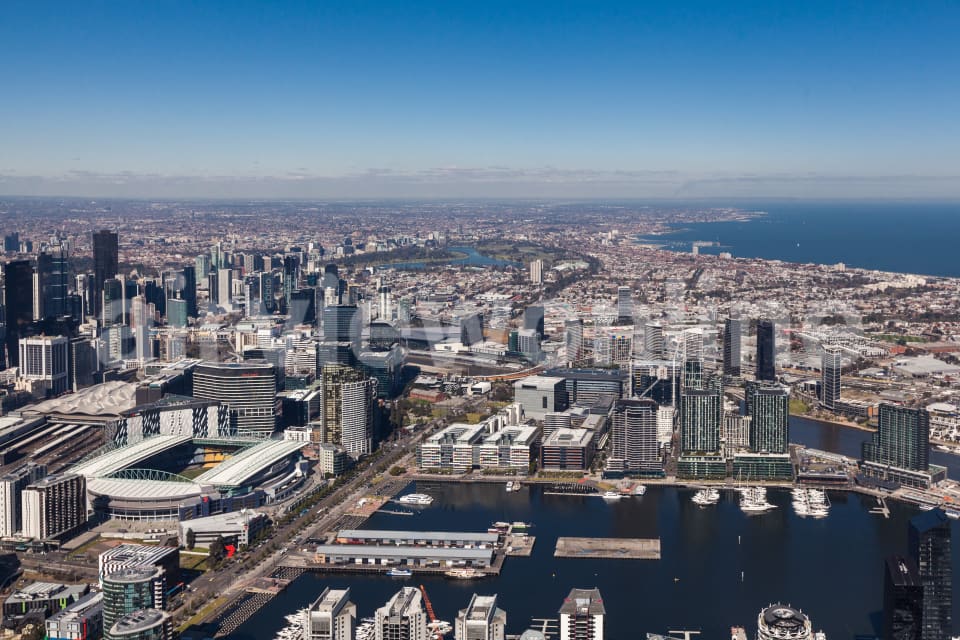 Aerial Image of Docklands