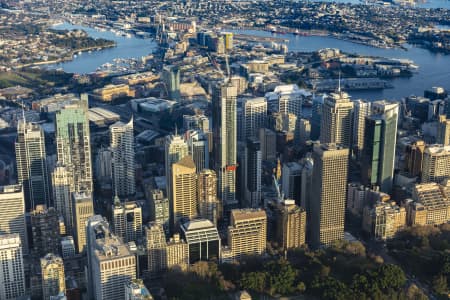 Aerial Image of SYDNEY EARLY MORNING