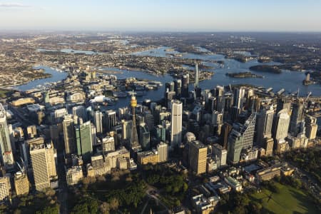 Aerial Image of SYDNEY EARLY MORNING