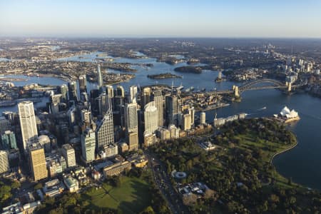 Aerial Image of SYDNEY EARLY MORNING