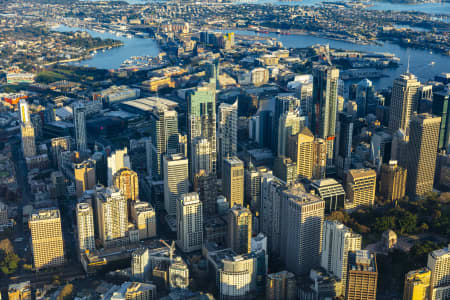 Aerial Image of SYDNEY EARLY MORNING