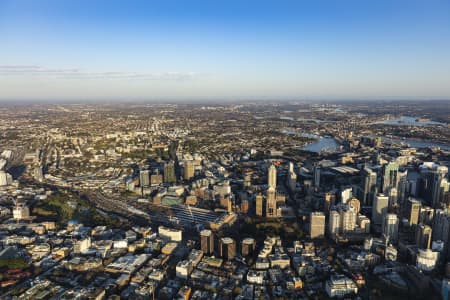 Aerial Image of SYDNEY EARLY MORNING