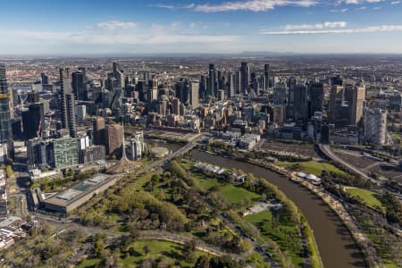 Aerial Image of YARRA RIVER