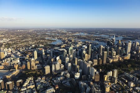 Aerial Image of SYDNEY EARLY MORNING