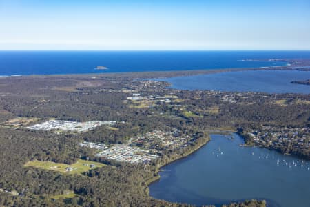 Aerial Image of CHAIN VALLEY BAY