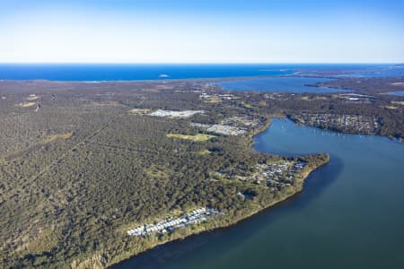 Aerial Image of CHAIN VALLEY BAY