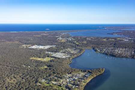 Aerial Image of CHAIN VALLEY BAY