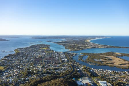 Aerial Image of SWANSEA LATE AFTERNOON