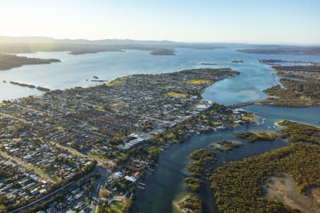 Aerial Image of SWANSEA LATE AFTERNOON