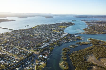Aerial Image of SWANSEA LATE AFTERNOON