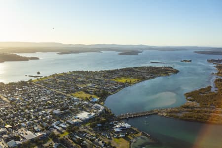 Aerial Image of SWANSEA LATE AFTERNOON